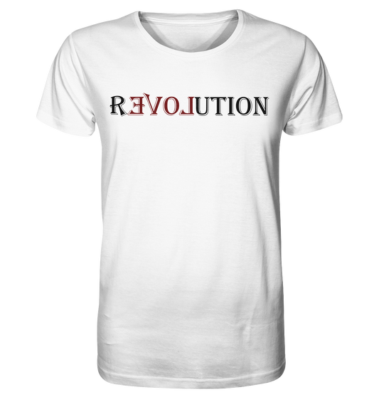 Revolution - Organic Shirt - Political Streetwear for Activists - Bare Knuckle Life
